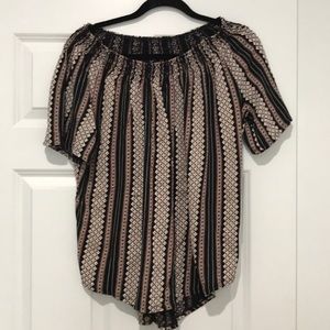 Loft off the shoulder top